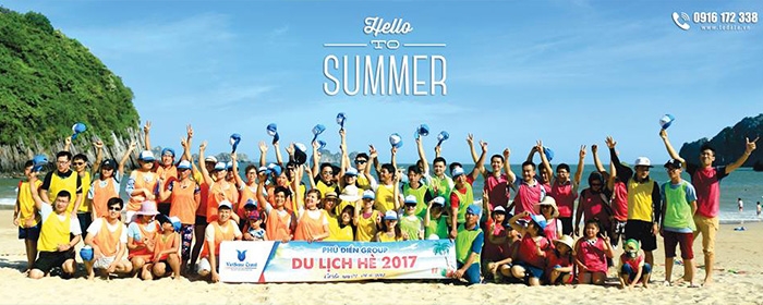 Team Building trên bãi biển thị trấn Team Building trên bãi biển thị trấn