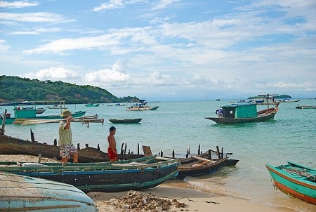 Vẻ đẹp bãi tắm Bắc Vàn Vẻ đẹp bãi tắm Bắc Vàn