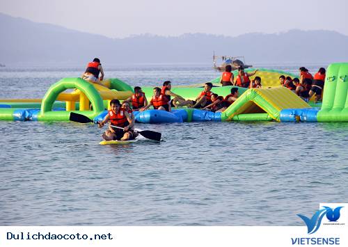 Đảo Cô Tô Khai Trương Tổ Hợp Khu Vui Chơi Dưới Nước - Ảnh 1