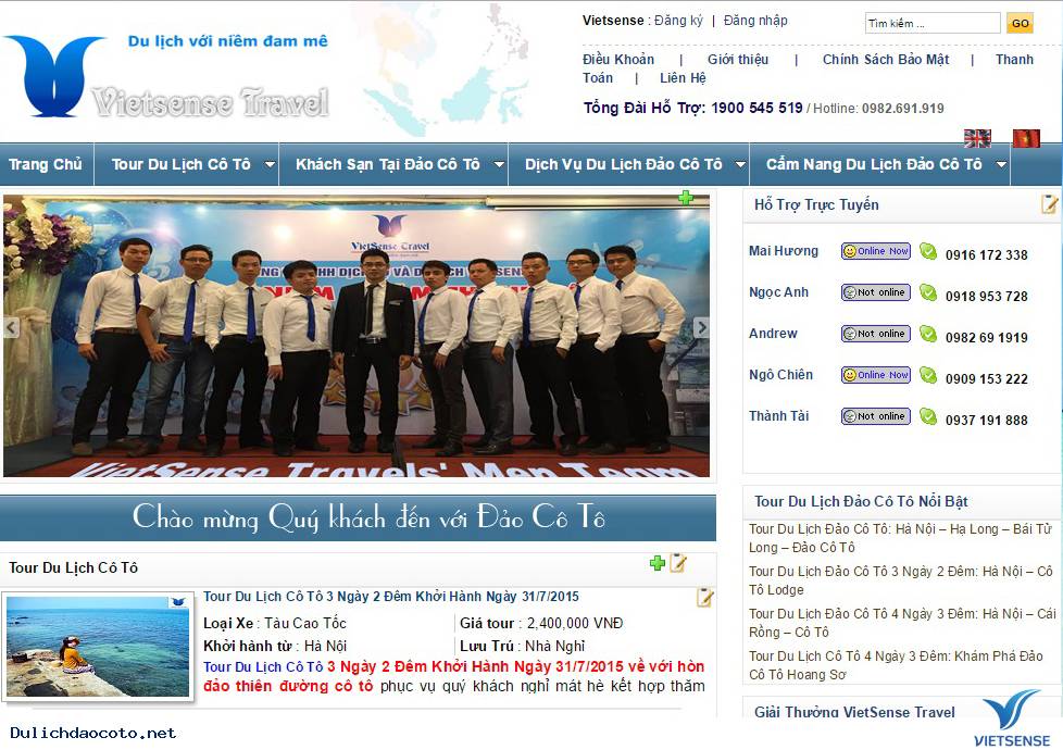 Giới Thiệu Về Trang Dulichdaocoto.net - Ảnh 1