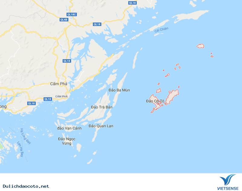 Vị Trí Cô Tô ? Cô Tô nằm ở đâu ?