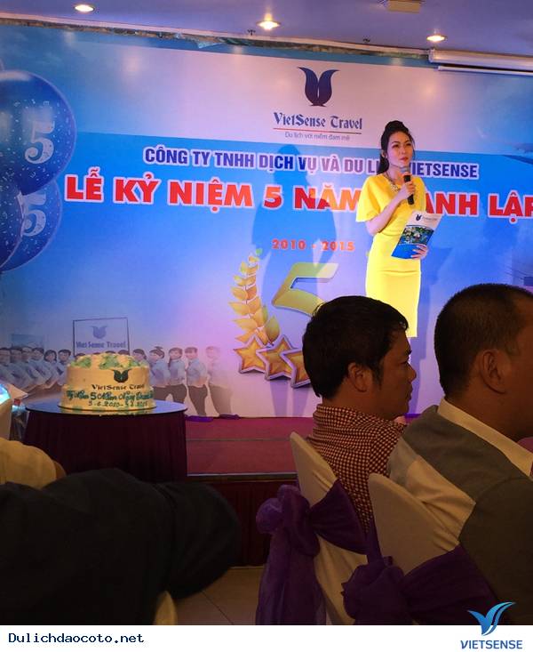 VietSense Travel Hân Hoan Kỷ Niệm 5 Năm Thành Lập - Ảnh 1 VietSense Travel Hân Hoan Kỷ Niệm 5 Năm Thành Lập - Ảnh 1